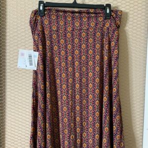 LuLaRoe Azure Skirt XL